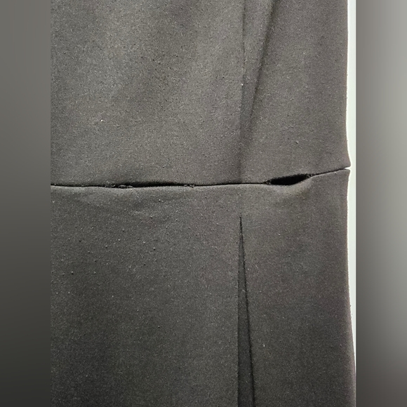 Calvin Klein little black dress with sheer detail - Picture 2 of 7